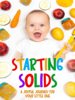 Starting Solids: A Joyful Journey for Your Little One