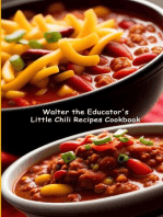 Walter the Educator's Little Chili Recipes Cookbook