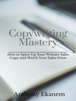 Copywriting Mastery: How to Spice Up Your Website Sales Copy and Watch Your Sales Grow