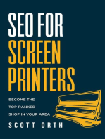 SEO for Screen Printers: Become the Top-Ranked Shop in Your Area