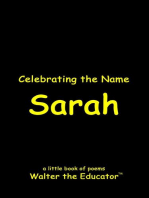 Celebrating the Name Sarah