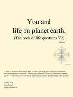 You and life on Planet Earth