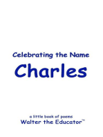 Celebrating the Name Charles