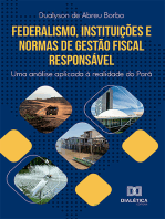 Federalismo, instituições e normas de gestão fiscal responsável: uma análise aplicada à realidade do Pará