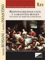 Responsabilidad civil y garantías reales: Estudios de derecho comparado