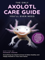 The Only Axolotl Care Guide You'll Ever Need : Avoid Deadly Mistakes & Learn from a Pro: Everything You Need to Know to Raise Healthy and Happy Axolotls in Your Own Home