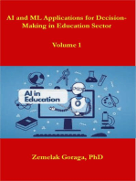 AI and ML Applications for Decision-Making in Education Sector