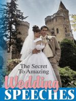 The Secret To Amazing Wedding Speeches
