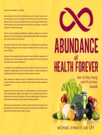 Abundance in Health Forever: How to Stay Young and Fit At Every Decade