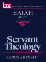 Isaiah 40-55: Servant Theology