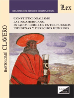Constitucionalismo latinoamericano: estados criollos entre pueblos indígenas y derechos humanos