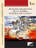 Análisis dialéctico de la teoría general de la pena