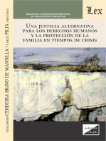 Una justicia alternativa para los derechos humanos y la protección de la familia en tiempos de crisis