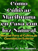 Cómo Cultivar Marihuana en Casa con luz Natural Manual Para el Cultivo de Cannabis en Exterior: Guías Para Cultivar en Casa