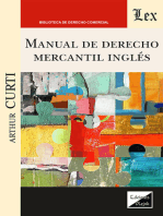 Manual de derecho mercantil inglés