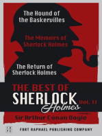 The Best of Sherlock Holmes - Volume II - The Hound of the Baskervilles - The Memoirs of Sherlock Holmes - The Return of Sherlock Holmes - Unabridged