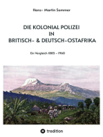 Die Kolonial Polizei in Britisch- & Deutsch-Ostafrika: Ein Vergleich 1885- 1960