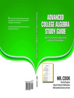 Advanced college algebra study guide