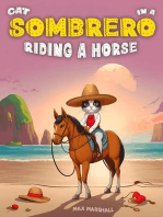 Cat in a Sombrero Riding a Horse