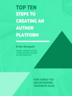 Top Ten Steps to Create an Author Platform