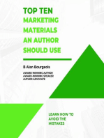 Top Ten Marketing Materials an Author Should Use