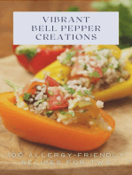 Vibrant Bell Pepper Creations: 100 Allergy-Friendly Recipes for Two: Vegetable, #8