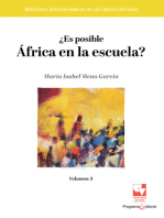 ¿Es posible África en la escuela?: Volumen 3