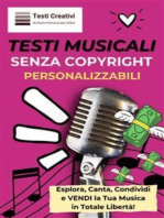 Testi Musicali Senza Copyright Personalizzabili