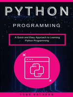 Python programming