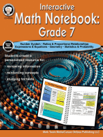 Interactive Math Notebook Resource Book, Grade 7