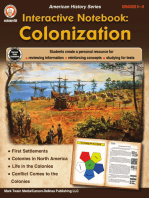 Interactive Notebook: Colonization