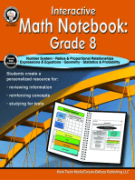 Interactive Math Notebook Resource Book, Grade 8