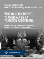 Verdad, conocimiento y enseñanza en la tradición agustiniana: Comentarios del seminario permanente de investigación Esse-Videre-Amare