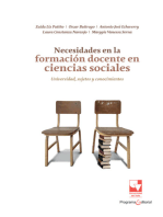 Necesidades en la formación docente en ciencias sociales: universidad, sujetos y conocimientos