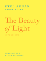 The Beauty of Light: Interviews with Etel Adnan