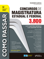 Concursos de magistratura estadual e federal: 3.800 questões comentada