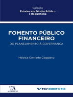 Fomento público financeiro: Do planejamento à governança