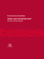 Justiça: O que é uma decisão justa? Uma ideia de justiça Ibero-americana
