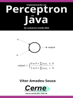 Implementando Um Perceptron No Java No Ambiente Intellij Idea