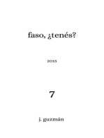 Faso, ¿tenés?: 2015