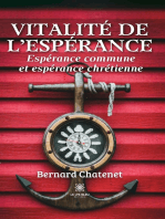 Vitalité de l’espérance: Espérance commune et espérance chrétienne