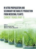 In Vitro Propagation and Secondary Metabolite Production from Medicinal Plants: Current Trends (Part 1)