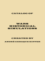Catalog Of Wars Historical Simulations, Created By