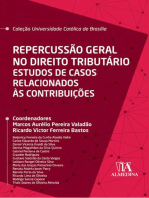 Repercussão Geral no Direito Tributário: Estudos de Casos Relacionados às Contribuições