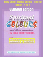 Spiritual colours and their meanings - Why God still Speaks Through Dreams and visions - GERMAN EDITION: School of the Holy Spirit Series 4 of 12, Stage 1 of 3