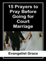 15 Prayers to Pray Before Going for Court Marriage