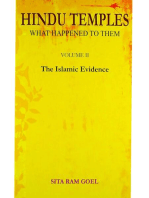Hindu Temples: What Happened to Them, Vol.2: The Islamic Evidence