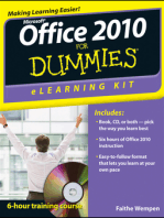 Office 2010 eLearning Kit For Dummies