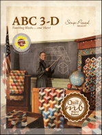 ABC 3-D Tumbling Blocks . . . and More!: Strip-Pieced Really!