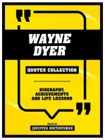Wayne Dyer - Quotes Collection: Biography, Achievements And Life Lessons